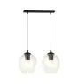 Emibig Colgante De Luz Istar Acero Negro | Apta para 2x E27 - Max 10W