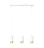Emibig Colgante De Luz Fumiko Acero Blanco | Apta para 3x GU10 - Max 10W