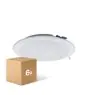 Multipack 6x Multipack 6x Downlight LED Pan 24W 1920lm 830 Luz Cálida | 225mm - Recorte 195mm