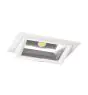 Downlight LED Wallwasher Wally Maxi Blanco 46W 6400lm 70x75D - 840 Blanco Frio - 238x145mm