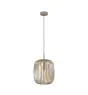 Eglo Colgante De Luz Romazzina Acero Lijado | IP20 - Apta para 1x E27 