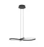 Eglo Colgante De Luz Serpins Acero Negro 21W 2500lm - 830 Luz Cálida