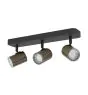 Eglo Luz de techo Consuma 1 Acero Bronce Negro | IP44 - Apta para 3x GU10 