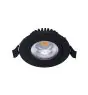 Noxion LED Ajustable Slim Foco Negro Esférica 5W 550lm 60D - 940 Blanco Frio | 85mm - IP54 - Regulable - Mejor Reproducción De Color