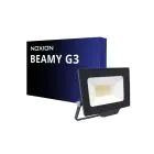 Noxion Proyector LED Beamy G3.1 Negro 20W 2200lm 100D - 840 Blanco Frio | IP65 - Simétrico 