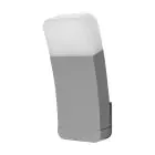 Ledvance Smart+ Wifi Luz de pared Curve Plata Al aire libre 9W 520lm - 830 Luz Cálida | RGBW - Regulable