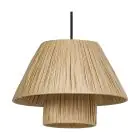 Ledvance Decor Bamboo Papel/Acero Hut 280 Marrón | Apta para E27