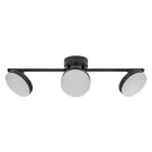 Ledvance LED Decor Foco Moon Acero Negro 16W 840lm - 830 Luz Cálida