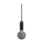 Ledvance Vintage 1906 Colgante De Luz Esférica Negro | Apta para E27