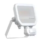 Ledvance Proyector LED Aluminium Blanco 17W 2200lm 100D - 830 Luz Cálida | IP65 - Sensor De Movimiento Y Luz - Simétrico