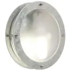 Nordlux Malte Luz De Pared Acero Galvanizado Gris | 240mm - IP54 - Apta para E27