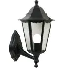 Nordlux Cardiff Up Luz De Pared Aluminium Negro | Apta para 1x E27
