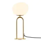 DFTP by Nordlux Lámpara De Mesa Shapes Vidrio y Metal Latón | Apta para 1x E27