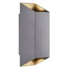 Nordlux Nico Luz De Pared Aluminium Antracita Up & Down | IP54 - Apta para 2x GU10