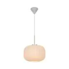 Nordlux Milford Colgante De Luz Vidrio Blanco | Apta para E27