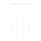 Emibig Colgante De Luz Selter Acero Blanco | Apta para 4x G9 - Max 8W