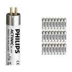 Multipack 25x Philips MASTER Actinic BL T5 Short 6W - Ultravioleta | 21cm