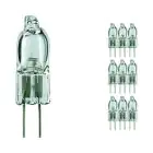 Multipack 10x Philips Microprojection Halógeno G4 Bulbo Focusline 20 W 