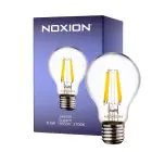 Noxion Lucent LED E27 Pera con Filamento Clara 8.5W 1055lm - 827 Luz muy Cálida | Regulable - Reemplazo 75W