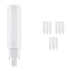 Multipack 10x Ledvance Dulux-D LED 6W - 830 Luz Cálida | 2-Pines - Reemplazo 13W