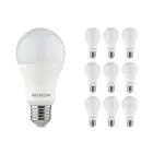 Multipack 10x Noxion Lucent Classic LED E27 Pera Mate 9.5W 1055lm - 830 Luz Cálida | Reemplazo 75W