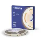 Noxion Tiras LED Naga 5 Metro 24V - 120LEDs/m - 9.6W/m - 930 Luz Cálida | 8mm - IP65 - Mejor Reproducción De Color - SMD2835