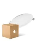 Multipack 4x Ledvance Downlight LED Slim Esférica DN155 12W 1020lm 120D - 830 Luz Cálida | 169mm 