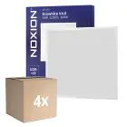 Multipack 4x Noxion Panel LED Ecowhite V4.0 28W 3200lm - 830 Luz Cálida | 60x60cm - Philips driver