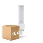 Multipack 10x Ledvance Dulux-D LED 7W - 840 Blanco Frio | 2-Pines - Reemplazo 18W