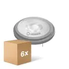 Multipack 6x Ledvance Foco LED G53 AR111 11.7W 800lm 40D - 930 Luz Cálida | Mejor reproducción de color - Regulable - Reemplazo 75W