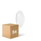 Multipack 5x Ledvance Surface Circular 250 13W 840 960lm Blanco IP44 | con Sensor - Blanco Frio