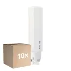 Multipack 10x Philips CorePro PL-C LED 5.5W 660lm - 840 Blanco Frio | 4-Pines - Reemplazo 13W