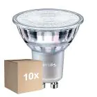 Multipack 10x Philips MASTER Value Foco LED GU10 PAR16 3.7W 370lm 60D - 940 Blanco Frio | Mejor Reproducción De Color - Regulable - Reemplazo 50W