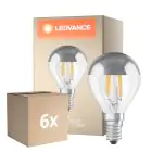 Multipack 6x Osram Classic LED E14 Esférica Con Filamento Clara 4W 350lm - 827 Luz Muy Cálida | Reemplazo 31W