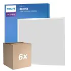 Multipack 6x Philips Panel LED Ledinaire RC065B 28W 3400lm - 865 Luz De Día | 60x60cm - UGR 