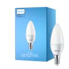 Philips Corepro LED Vela E14 Mate 2.8W 250lm - 827 Luz muy Cálida | Reemplazo 25W
