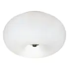 Eglo Luz de techo Optica Acero Níquel Satinado | Apta para 2x E27