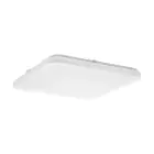 Eglo Pared y Luz de techo Frania Acero Blanco 5.5W 600lm - 830 Luz Cálida | IP20 