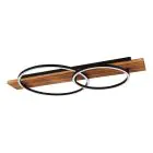 Eglo Luz de techo Boyal Madera Negro, Oxidado 12W 1700lm - 830 Luz Cálida
