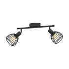 Eglo Luz de techo Sonni Acero Negro | IP20 - Apta para 2x E14 