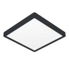 Eglo Luz de techo Fueva 6 Plástico Negro 13W 2100lm - 827-840-865 CCT