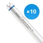 Multipack 10x Philips Tubo LED T8 MASTER (EM/Mains) Ultra Output 14.7W 2500lm - 865 Luz de Día | 120cm - Reemplazo 36W